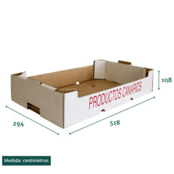 Caja para Hortaliza/Fruta Baja Altura