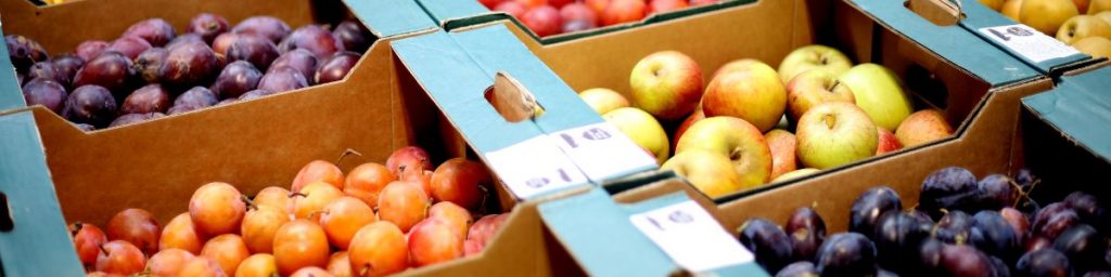 Cajas para frutas y hortalizas