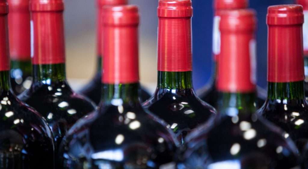 botellas de vino