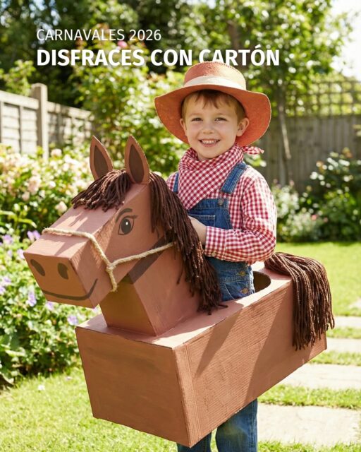 Caballos, robots, hadas o dinosaurios… 🐴🤖🧚‍♀️🦖

Con un poco de creatividad, el cartón se transforma permitiéndonos producir disfraces únicos, originales y responsables con el medio ambiente ✨

#Carnaval2026 #Carnaval #Reduce #Recicla #cartón