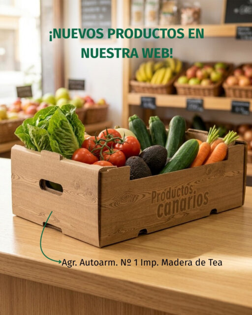 🍊 ¡Nuevos diseños, con la calidad de siempre! 🍌

Con la garantía de calidad y durabilidad que nos caracteriza, las cajas para frutas, verduras y hortalizas están diseñadas para facilitar la distribución y conservación de productos frescos, con un diseño práctico y renovado

🔗 ¡Descúbrelas en nuestra web!

#Agricultura #AgriculturaCanarias #Embalajes #FrutasYVerduras